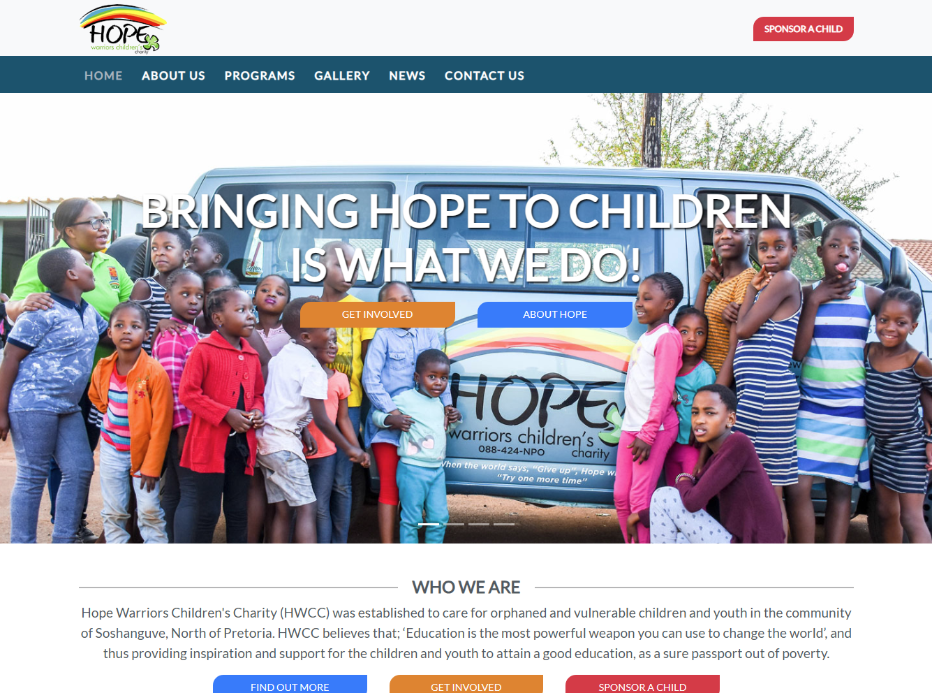 Empowering Vulnerable Children with Hope Warriors Children's Charity